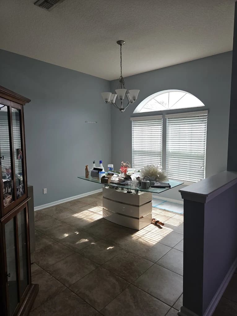 Grey interior