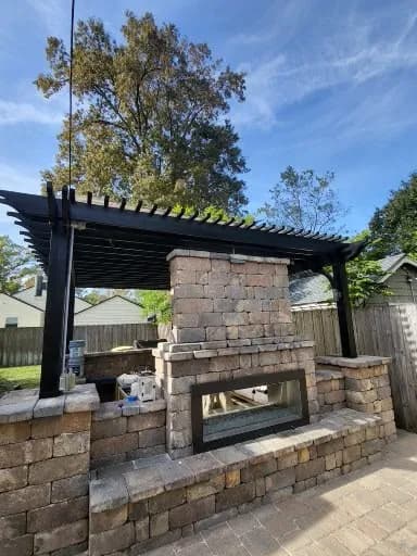 mason work exterior